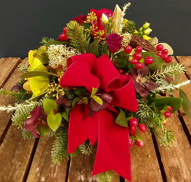 Festive Christmas Hat Box
