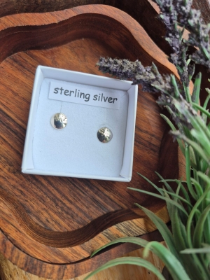 Stamped Cowvex Studs