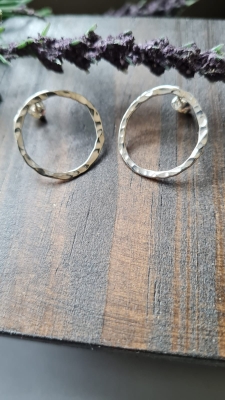 Large Circle Studs