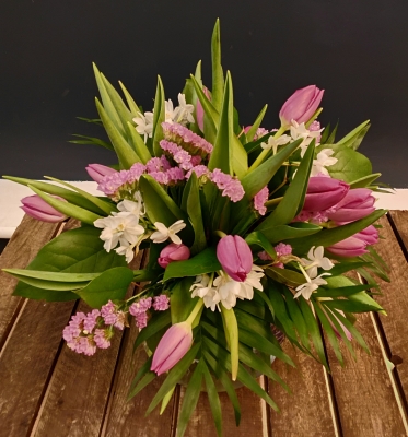Mother's Day Vase of Spring Happiness