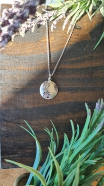 Dandelion Circle Pendant