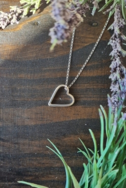 Floating Heart Pendant