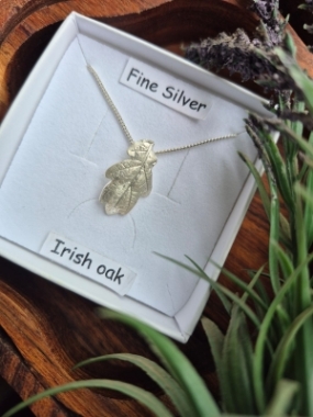 Oak Leaf Sterling Silvere Pendant
