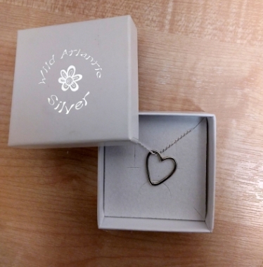 Small Floating Heart Pendant