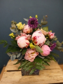 Summer Peony Vase
