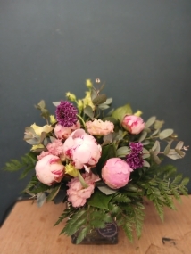 Summer Peony Vase